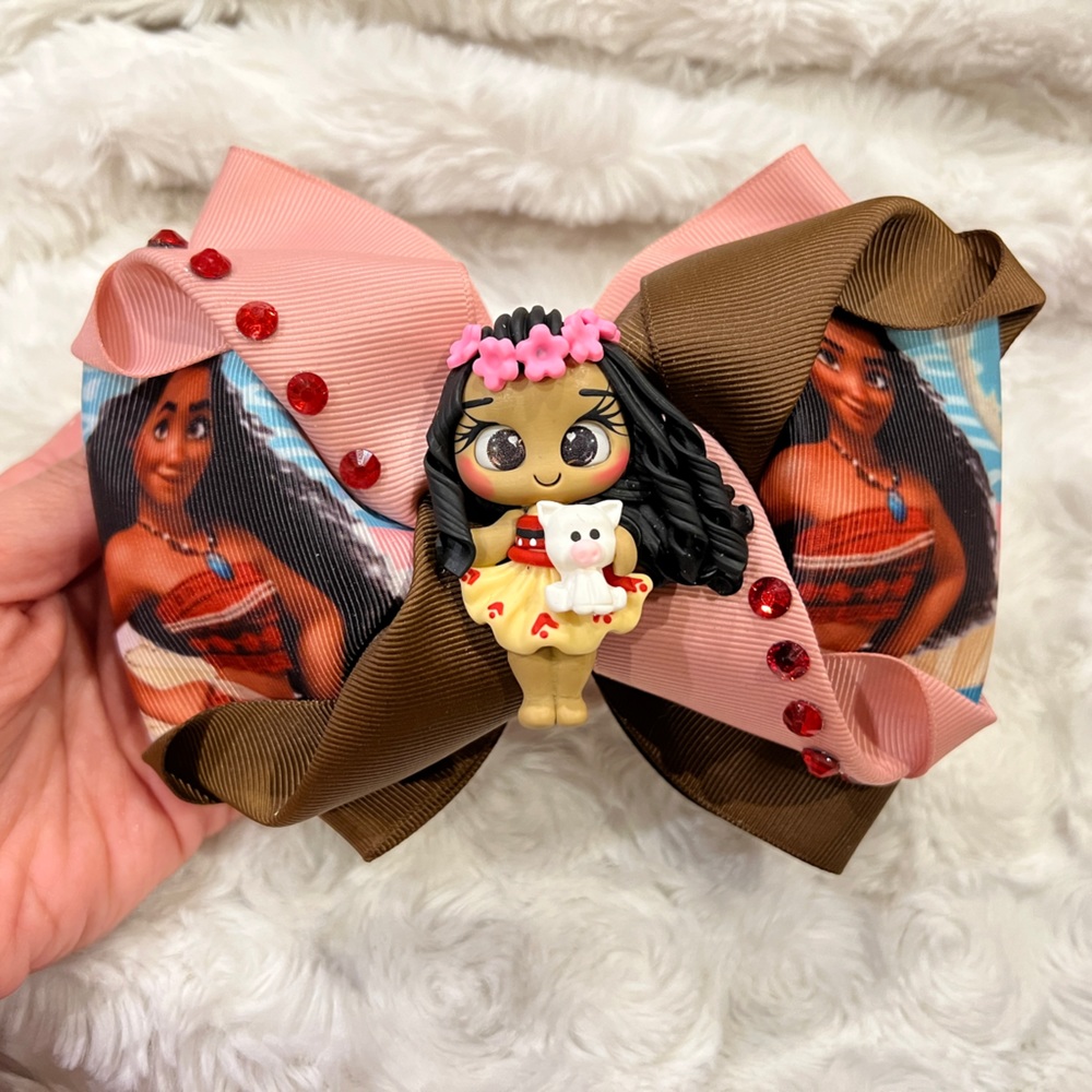 Moana Hair Bow
